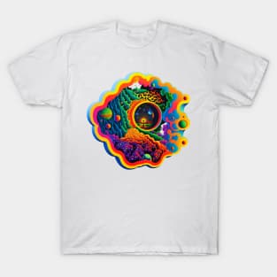 shamanic vision|trippy world T-Shirt